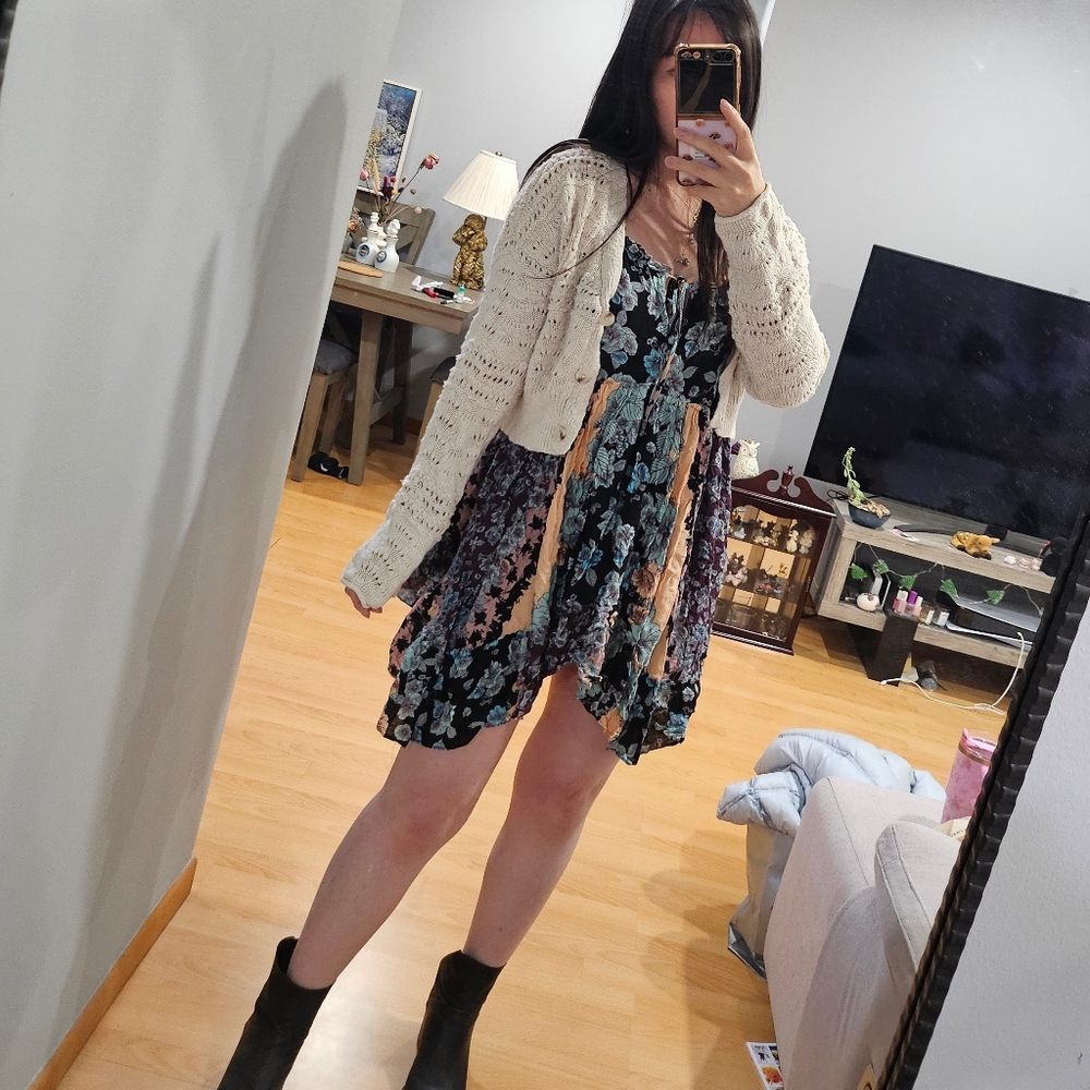 Free People Summer Storm Mini Dress - Picture 4 of 7